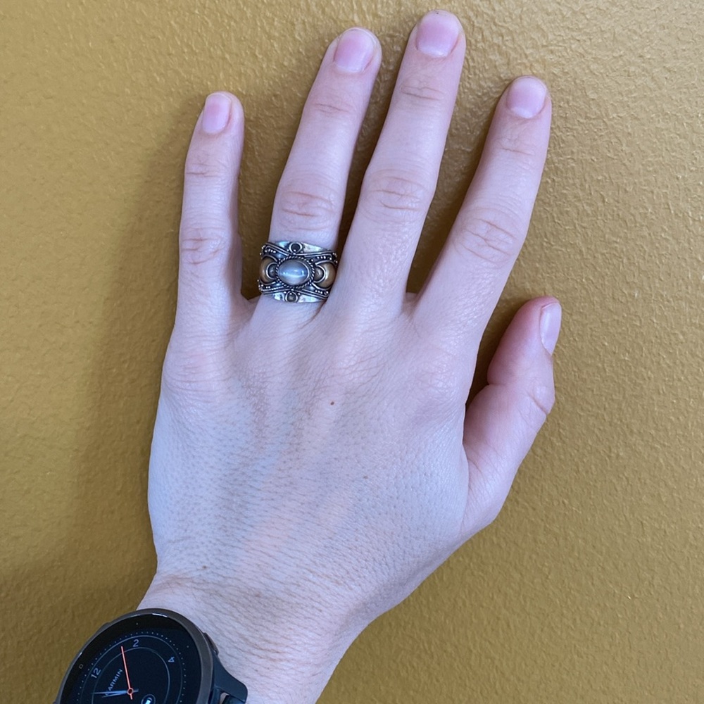 Sterling silver ring - Picture 3 of 4